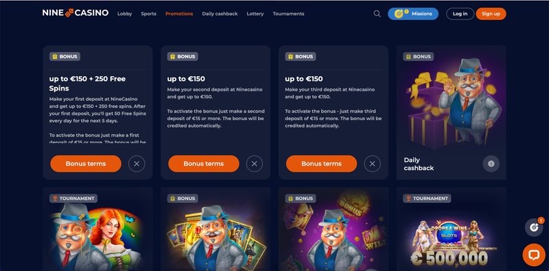 Nine casino connexion - Découvrez les Offres de Bonus et les Joueurs Fidèles de Nine Casino France